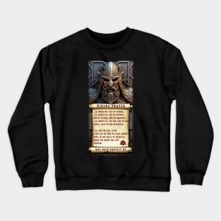 Viking Prayer Crewneck Sweatshirt